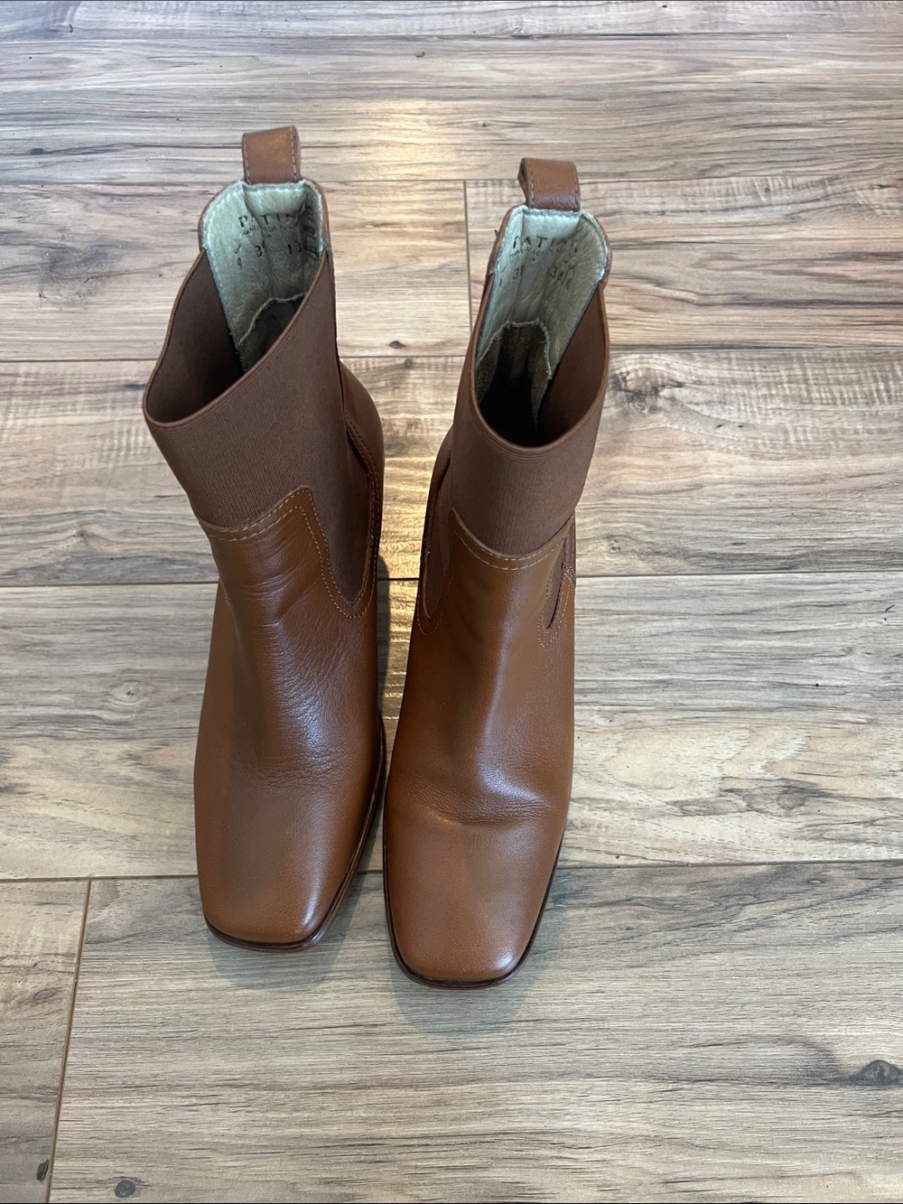 Patina by Portland Leather - Women’s Brown Leather Ankle Boots